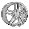 OE Wheels ac04-17080-5450-45c | 17 Replica Wheel AC04 Acura TL Rim 17x8 Chrome Wheel Acura ILX 2013-2022; 2013-2022 Alternate Image 2