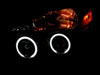 ANZO 111095 | USA Nissan Titan Projector Headlights W/ Halo Black (Ccfl); 2004-2007 Alternate Image 2