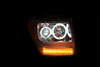 ANZO 111144 | USA Dodge Nitro Projector Headlights W/ Halo Chrome (Ccfl) G2; 2007-2012 Alternate Image 2