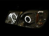 ANZO 111169 | USA Lexus Lx470 Projector Headlights W/ Halo Chrome (Ccfl); 1998-2007 Alternate Image 2