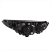 ANZO 111248 | USA Kia Sorento Projector Headlights W/ Halo Black (Ccfl); 2011-2013 Alternate Image 1