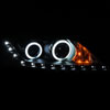 ANZO 111249 | USA Kia Sorento Projector Headlights W/ Halo Chrome (Ccfl); 2011-2013 Alternate Image 2