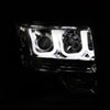 ANZO 111264 | USA Ford Raptor Projector Headlights W/ U-Bar Chrome; 2009-2014 Alternate Image 2