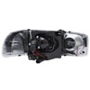 ANZO 111304 | USA GMC Sierra Projector Headlights W/ U-Bar Chrome; 1999-2006 Alternate Image 1