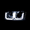 ANZO 111304 | USA GMC Sierra Projector Headlights W/ U-Bar Chrome; 1999-2006 Alternate Image 2