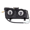 ANZO 111312 | USA Chevrolet Avalanche W/O Body Cladding Projector Headlights W/ U-Bar Black; 2003-2006 Alternate Image 1