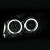 ANZO 111321 | USA Toyota 4runner Projector Headlights W/ Halo Chrome; 2006-2009 Alternate Image 2