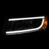 ANZO 111328 | USA Jeep Grand Cherokee Projector Headlights W/ Plank Style Design Chrome; 2014-2015 Alternate Image 2