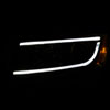 ANZO 111329 | USA Jeep Grand Cherokee Projector Headlights W/ Plank Style Design Black; 2014-2015 Alternate Image 2