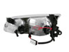 ANZO 121124 | USA Toyota Camry Crystal Headlights W/ Halo Chrome; 2000-2001 Alternate Image 1