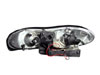 ANZO 121160 | USA Chevrolet Camaro Projector Headlights W/ Halo Black; 1998-2002 Alternate Image 1