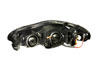 ANZO 121165 | USA Chevrolet Monte Carlo Crystal Headlights Black; 2000-2005 Alternate Image 1