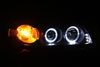 ANZO 121339 | USA Chevrolet Impala Projector Headlights W/ Halo Black; 2000-2005 Alternate Image 2