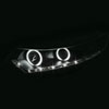 ANZO 121393 | USA Acura Tsx Projector Headlights W/ Halo Black (Ccfl) (Hid Compatible); 2009-2012 Alternate Image 2