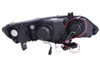 ANZO 121454 | USA Honda Civic 4dr Projector Headlights W/ Halo Black (Ccfl); 2006-2011 Alternate Image 1