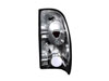 ANZO 211042 | USA Dodge Dakota Taillights Black; 1997-2004 Alternate Image 1