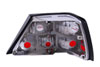 ANZO 221159 | USA Mercedes Benz E Class W124 4dr Taillights Red/Clear; 1986-1995 Alternate Image 1