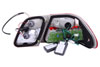 ANZO 321114 | USA Mercedes Benz E Class W210 Led Taillights Red/Clear; 1996-2002 Alternate Image 1