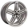 OE Wheels au12-18080-5112-35s | 18 Replica Wheel AU12 RS6 Rim 18x8 Silver Wheel Audi A5 2008-2019; 2008-2019 Alternate Image 2