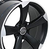 OE Wheels au29-19085-5112-35mb1 | 19 Replica Wheel AU29 S4 Rim 19x8.5 Machined Wheel Audi A5 2008-2019; 2008-2019 Alternate Image 1