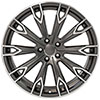 OE Wheels au32-20090-5112-33mg | 20 Replica Wheel AU32 Q Series Rim 20x9 Gunmetal Machd Wheel Audi A8 1997-2018; 1997-2018 Alternate Image 1