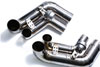 Armytrix AUR81S-C | ARMYTRIX Stainless Steel Valvetronic Catback Exhaust System Audi R8 V8; 2007-2012 Alternate Image 5