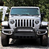 Spec-D Tuning bb3-wrg18bk-wb | SPEC-D Tuning Jeep Wrangler Bull Bar; 2018-2024 Alternate Image 9