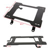 Spec-D Tuning bkt-l-mst79 | SPEC-D Tuning Ford Mustang Seat Bracket - Pair; 1979-1998 Alternate Image 1