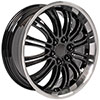 OE Wheels ca81-22090-6550-31bm | 22 Replica Wheel CA81 Escalade Rim 22x9 Black Wheel Chevrolet Tahoe 1995-2022; 1995-2022 Alternate Image 2