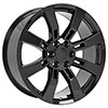 OE Wheels ca82-22090-6550-31b | 22 Replica Wheel CA82 Escalade Rim 22x9 Black Wheel GMC Yukon 1992-2020; 1992-2020 Alternate Image 2