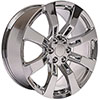 OE Wheels ca82-22090-6550-31c | 22 Replica Wheel CA82 Escalade Rim 22x9 Chrome Wheel Chevrolet C2500 1988-2000; 1988-2000 Alternate Image 2