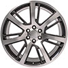 OE Wheels ca88-24100-6550-31mg | 24 Replica Wheel CA88 Escalade Rim 24x10 Machined Wheel Chevrolet Suburban 1500 1988-2020; 1988-2020 Alternate Image 1