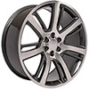 OE Wheels ca88-24100-6550-31mg | 24 Replica Wheel CA88 Escalade Rim 24x10 Machined Wheel Cadillac Escalade 1999-2020; 1999-2020 Alternate Image 2