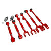 Spec-D Tuning cam-2acd08 | SPEC-D Tuning Honda Accord 8 Pieces Camber Kit Front & Rear Red; 2008-2010 Alternate Image 9