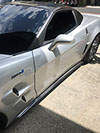 JPM Carbon CHV-C6-2 | 2005-13 Corvette C6 ZR1 Style Carbon Fiber Side Skirts Extension Rocker; 2005-2013 Alternate Image 2