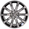 OE Wheels cl02-20090-5115-25pb | 20 Replica Wheel CL02 Chrysler 300 Rim 20x9 Black Wheel Dodge Charger 2006-2022; 2006-2022 Alternate Image 1