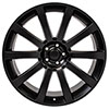 OE Wheels cl02-22090-5115-18b1 | 22 Replica Wheel CL02 Chrysler 300 Rim 22x9 Black Wheel Dodge Charger 2006-2022; 2006-2022 Alternate Image 1