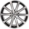 OE Wheels cl02-22090-5115-18mb1 | 22 Replica Wheel CL02 Chrysler 300 Rim 22x9 Machined Wheel Chrysler 300 2005-2022; 2005-2022 Alternate Image 1