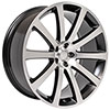 OE Wheels cl02-22090-5115-18mb1 | 22 Replica Wheel CL02 Chrysler 300 Rim 22x9 Machined Wheel Chrysler 300 2005-2022; 2005-2022 Alternate Image 2