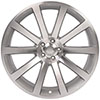 OE Wheels cl02-22090-5115-18ms | 22 Replica Wheel CL02 Chrysler 300 Rim 22x9 Silver Wheel Dodge Charger 2006-2022; 2006-2022 Alternate Image 1