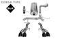 CORSA Performance 14886BLK | CORSA Cadillac Escalade Cat-Back Exhaust DUB 6.2L V8 Sport - 3 Inch Dual Rear Exit with Twin 4.5 Inch Black Pro-Series Tips; 2012-2014 Alternate Image 4