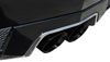 CORSA Performance 14942BLK | CORSA Cadillac CTS Axle-Back Exhaust V Coupe 6.2L V8 Sport - 2.5 Inch Axle-Back, Dual Center Rear Exit with Single 4.5 Inch Black Pro-Series Tips; 2011-2014 Alternate Image 3