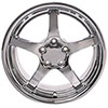 OE Wheels cv05-d18105-5475-56c | 18 Replica Wheel CV05 C5 Rim 18x10.5 Deep Dish Chrome Wheel Chevrolet Corvette (rear only) 1988-2004; 1988-2004 Alternate Image 1