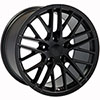 OE Wheels cv08a-18105-5475-56b1 | 18 Replica Wheel CV08A C6 ZR1 Rim 18x10.5 Satin Wheel Chevrolet Corvette (rear only) 1988-2004; 1988-2004 Alternate Image 2