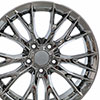 OE Wheels cv22-18105-5475-56c | 18 Replica Wheel CV22 C7 Z06 Rim 18x10.5 Chrome Wheel Chevrolet Corvette (rear only) 1988-2004; 1988-2004 Alternate Image 2