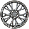 OE Wheels cv22b-18085-5475-56c | 18 Replica Wheel CV22 C7 Z06 Rim 18x8.5 Chrome Wheel Chevrolet Corvette (front only) 1997-2013; 1997-2013 Alternate Image 2