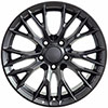 OE Wheels cv22-18105-5475-56g | 18 Replica Wheel CV22 C7 Z06 Rim 18x10.5 Gunmetal Wheel Chevrolet Corvette (rear only) 1988-2004; 1988-2004 Alternate Image 2