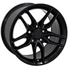 OE Wheels cv27a-18105-5475-56b1 | 18 Replica Wheel CV27A C7 Stingray Rim 18x10.5 Black Wheel Chevrolet Corvette (rear only) 1988-2004; 1988-2004 Alternate Image 2