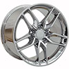 OE Wheels cv27a-18105-5475-56c | 18 Replica Wheel CV27A C7 Stingray Rim 18x10.5 Chrome Wheel Chevrolet Corvette (rear only) 1988-2004; 1988-2004 Alternate Image 2