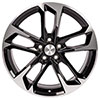 OE Wheels cv29-20095-5120-39mb | 20 Replica Wheel CV29 Camaro Rim 20x9.5 Black Machd Wheel Chevrolet Camaro SS (rear only) 2010-2021; 2010-2021 Alternate Image 1